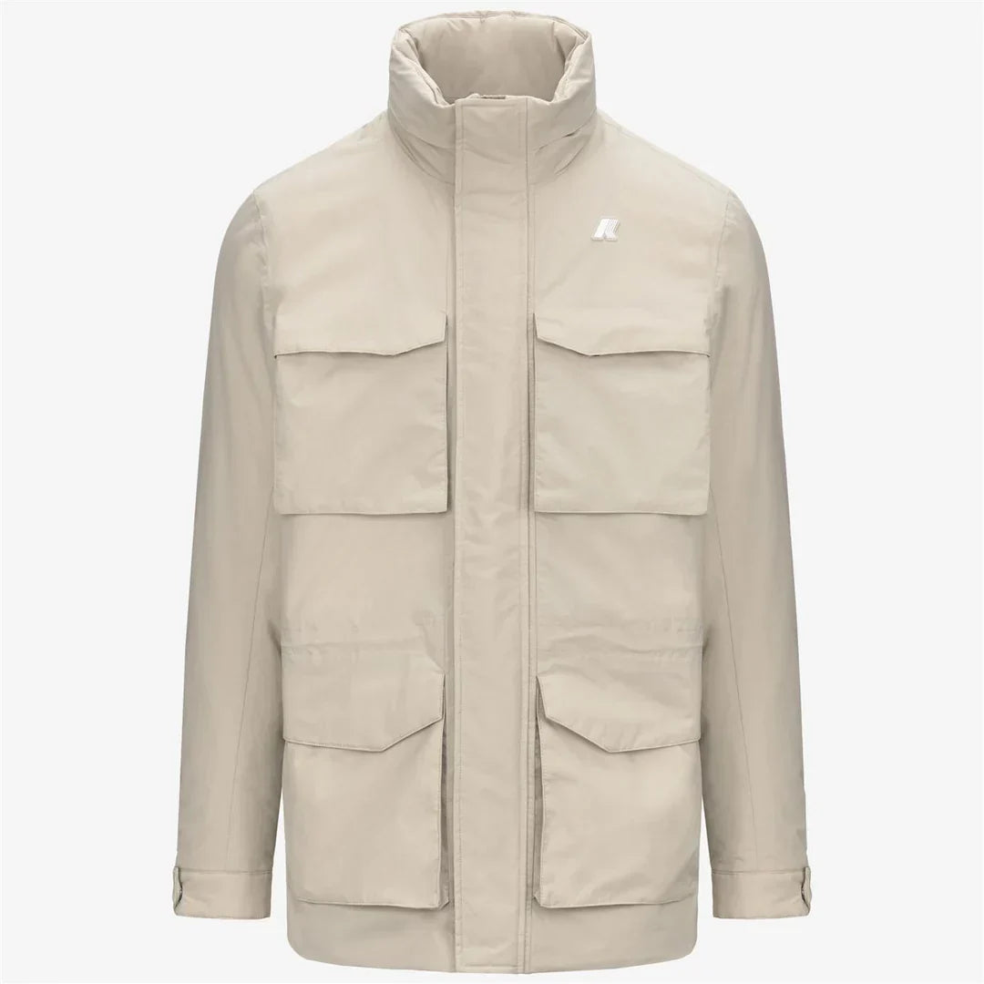 MANPHY WARM OTTOMAN BEIGE GREY