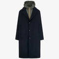 JENZAC WOOLMARK BLUE DEPTH-GREEN BLACKISH