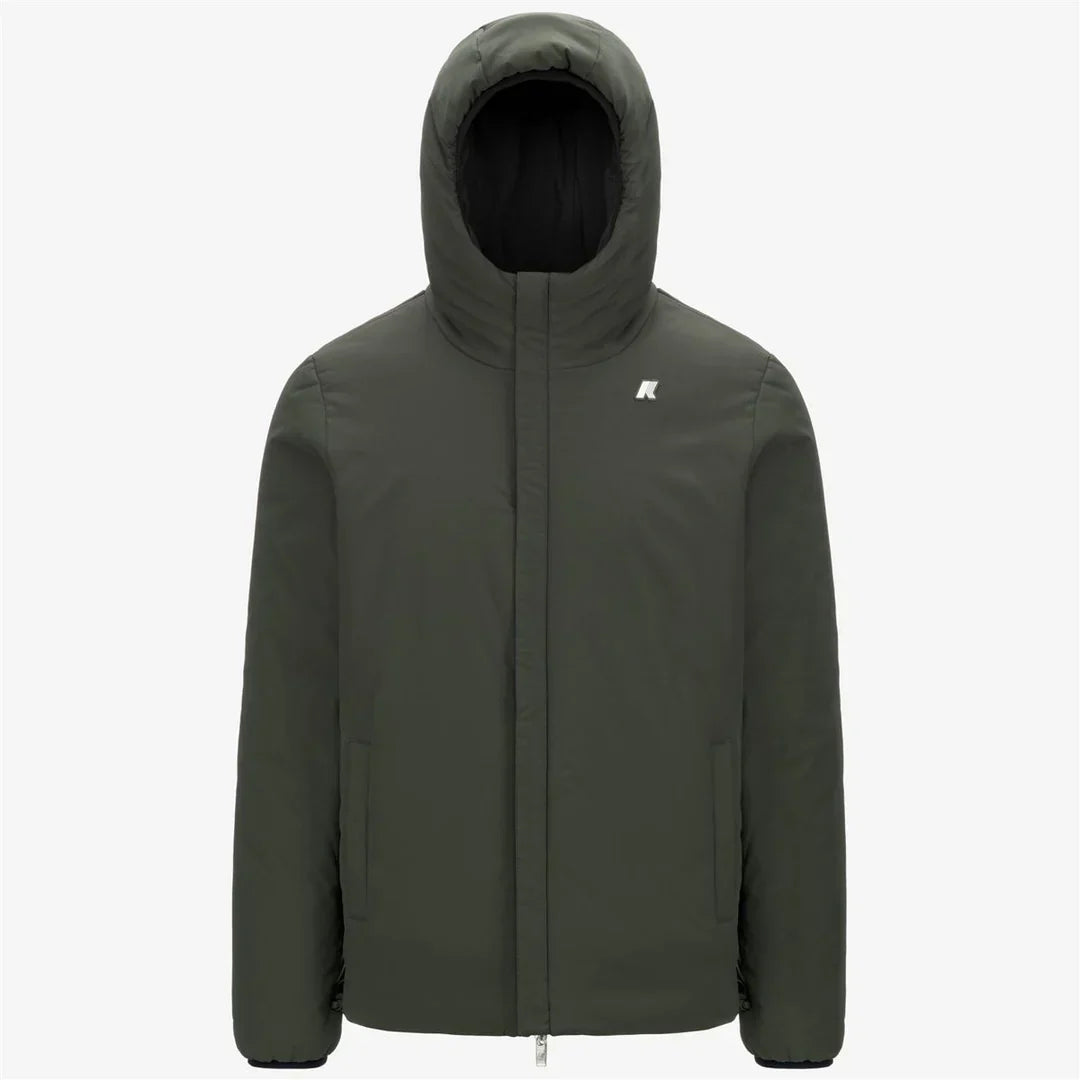 JACK ST WARM REVERSIBLE BLACK PURE-GREEN BLACKISH