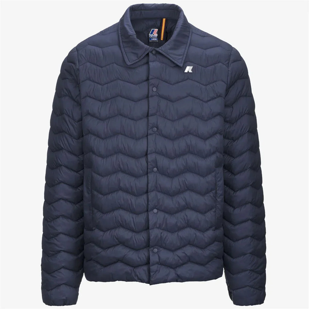BRUNO QUILTED WARM BLUE DEPTH