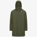 THOMAS WARM OTTOMAN GREEN CYPRESS