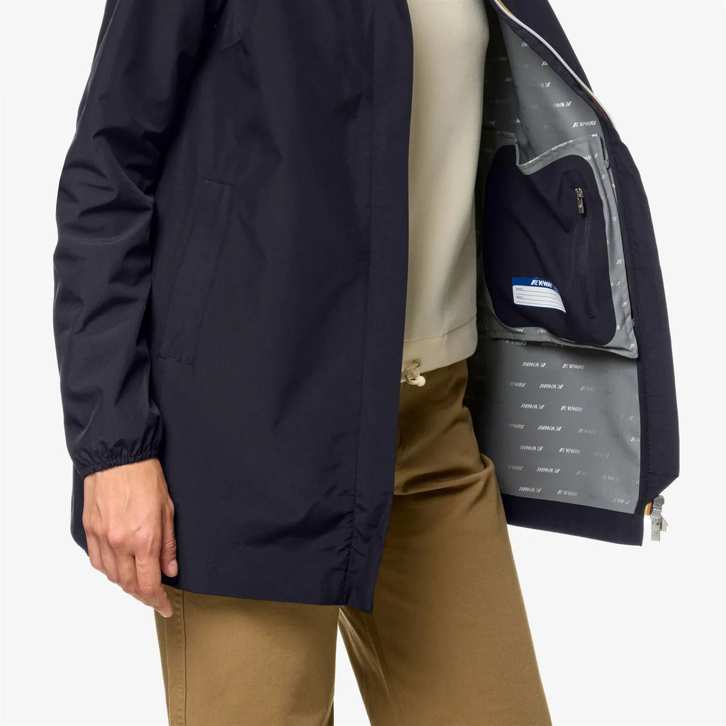 SOPHIE ECO STRETCH DOT BLUE DEPTH