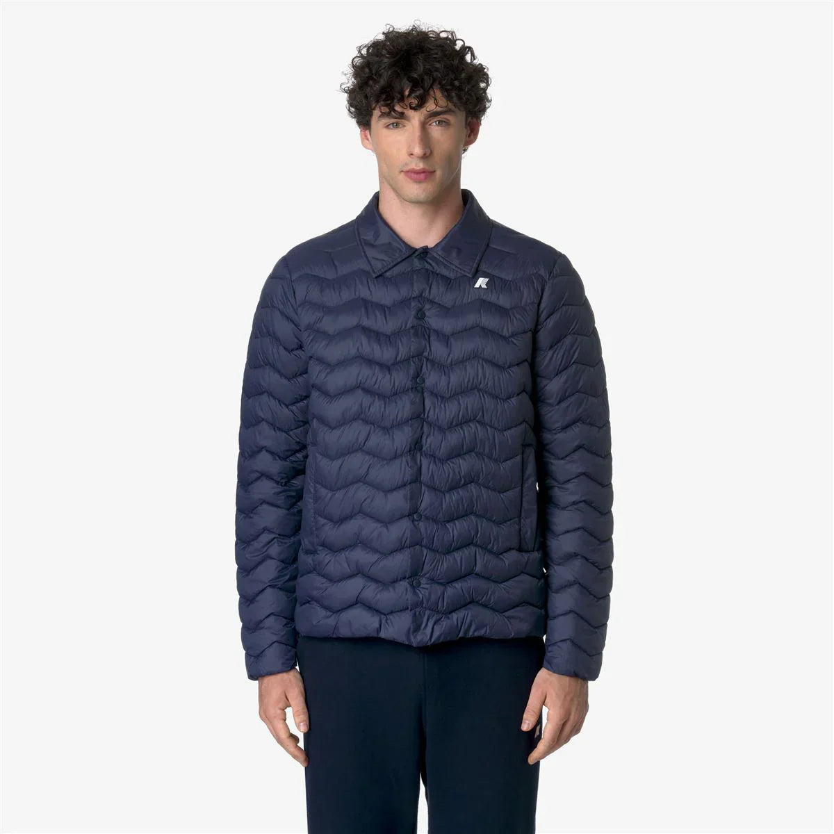 BRUNO QUILTED WARM BLUE DEPTH