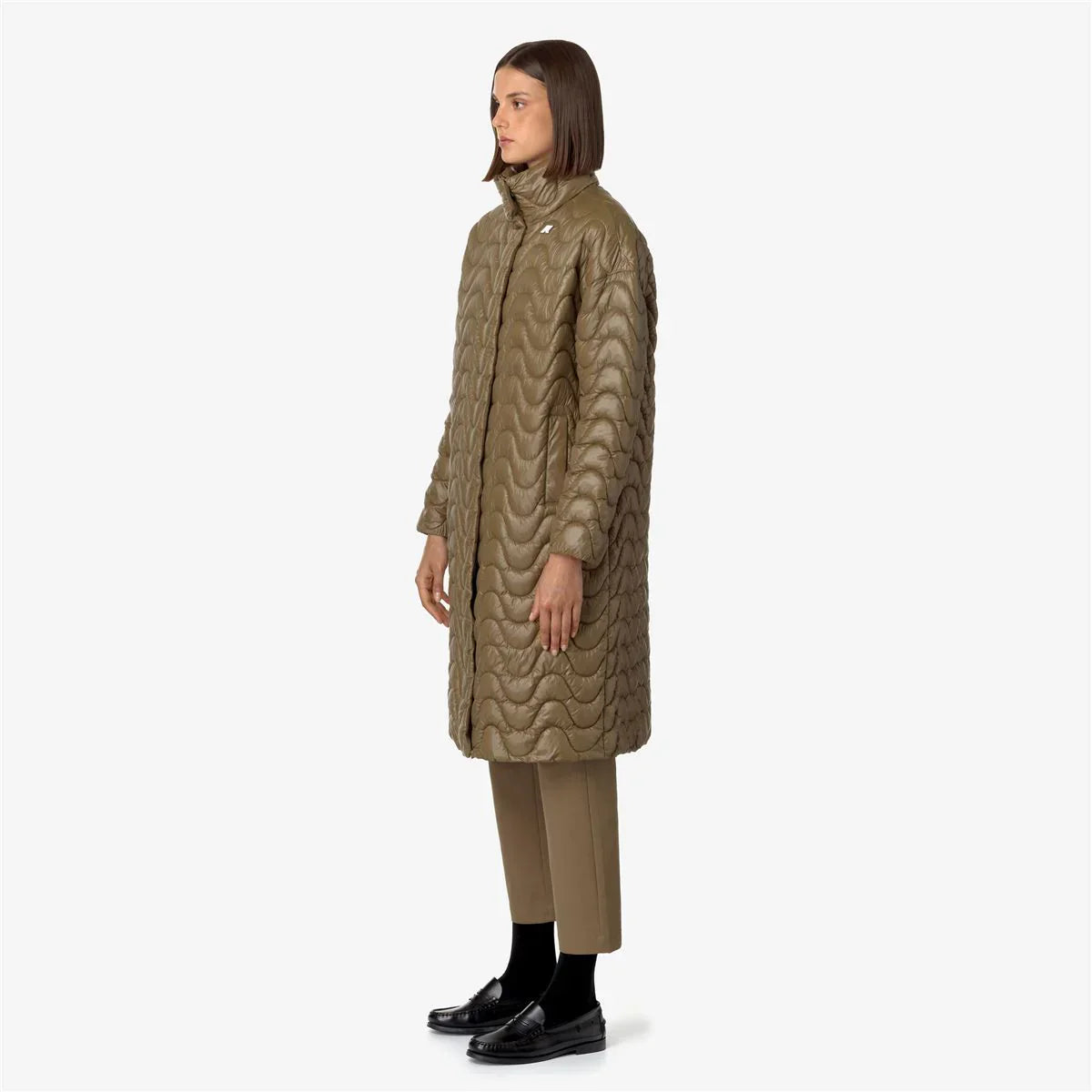 SONJA QUILTED WARM BROWN CORDA