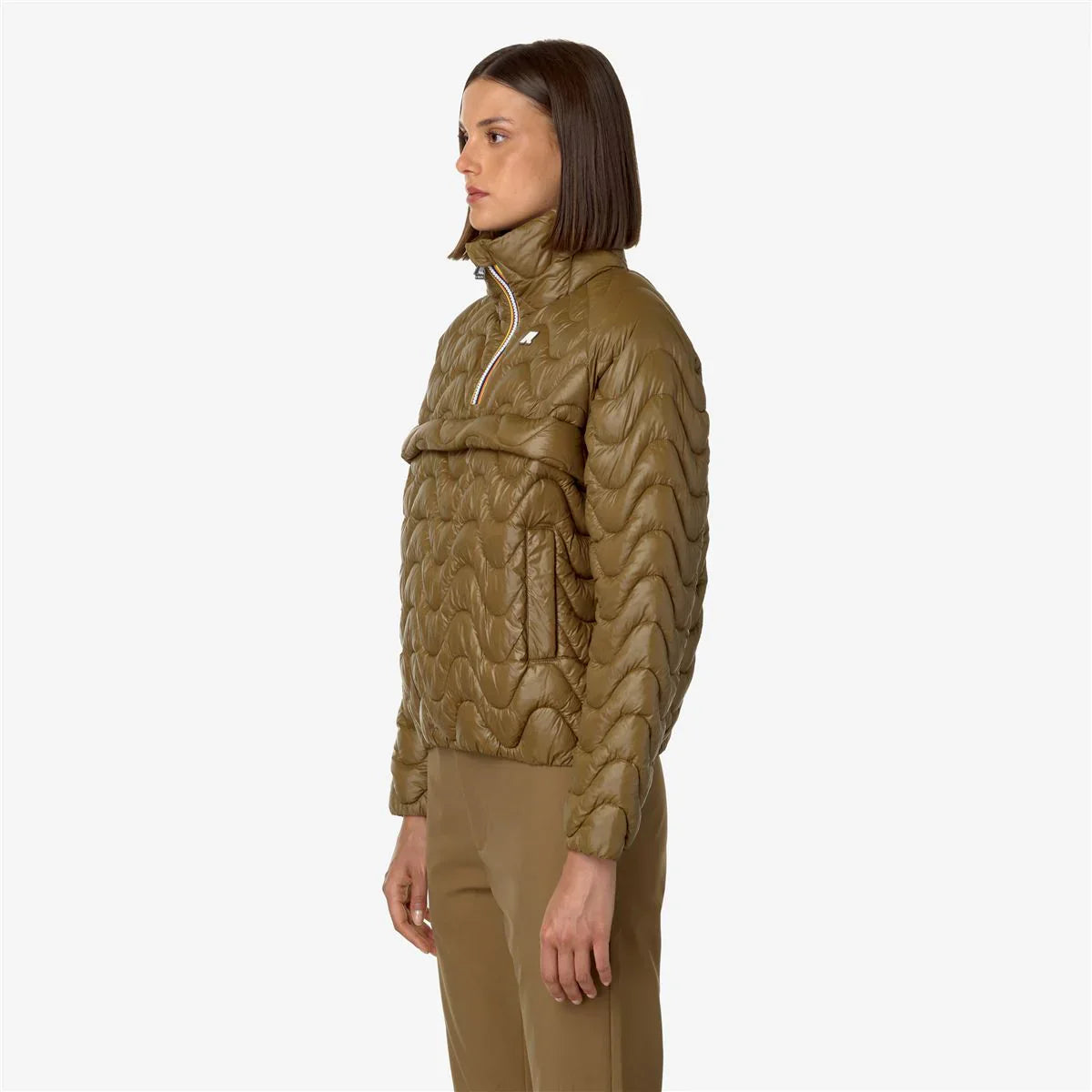 SOJENNE QUILTED WARM BROWN CORDA