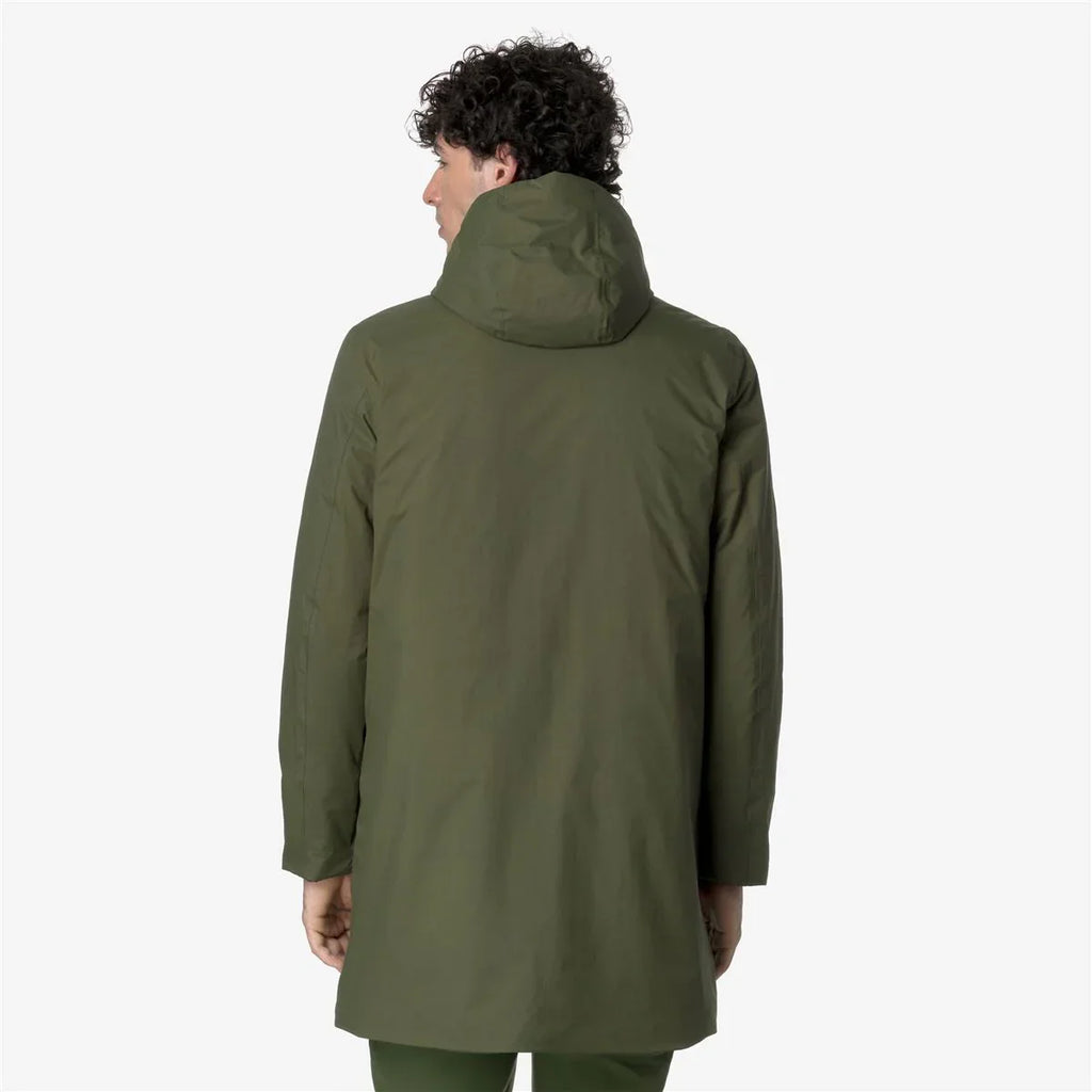 THOMAS WARM OTTOMAN GREEN CYPRESS