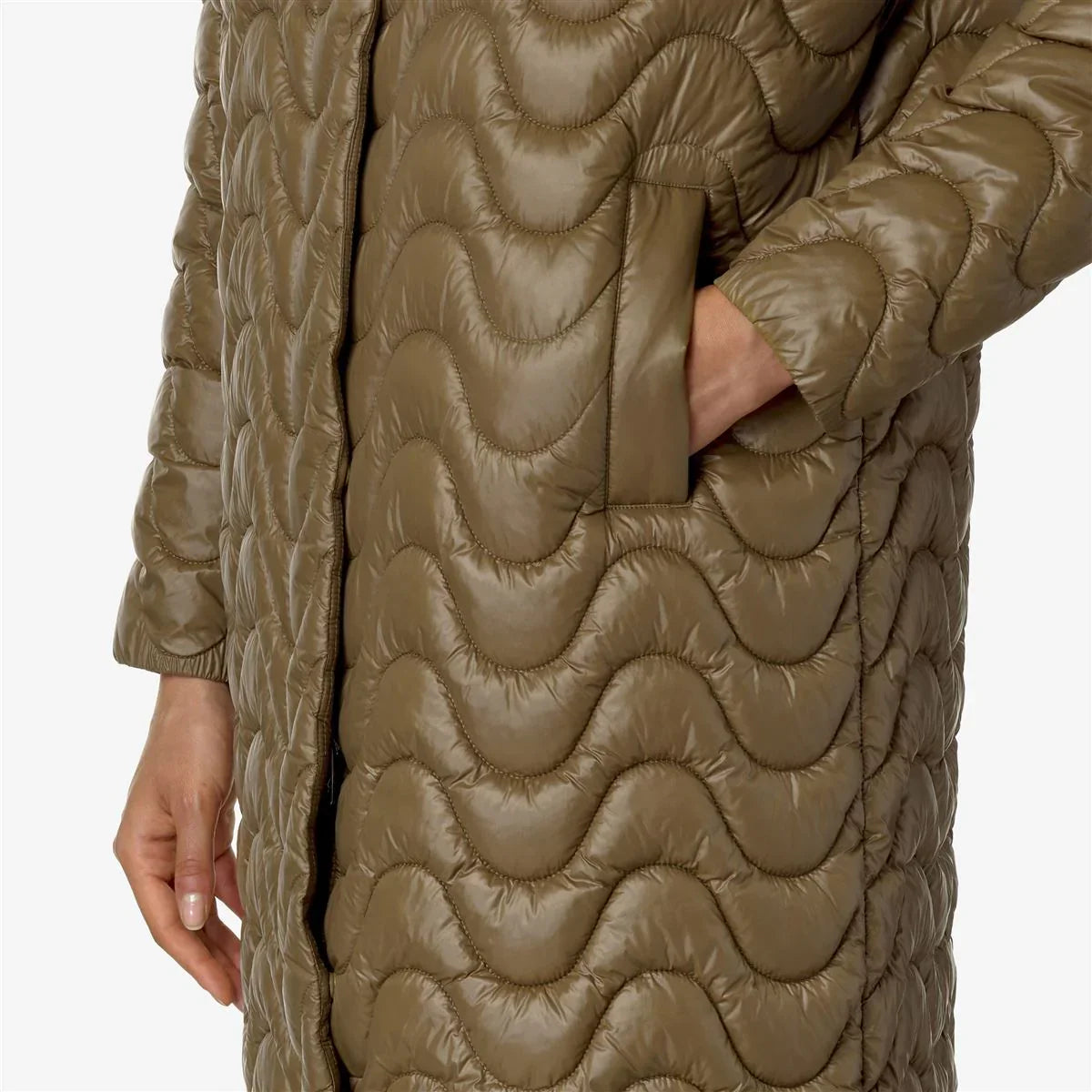 SONJA QUILTED WARM BROWN CORDA