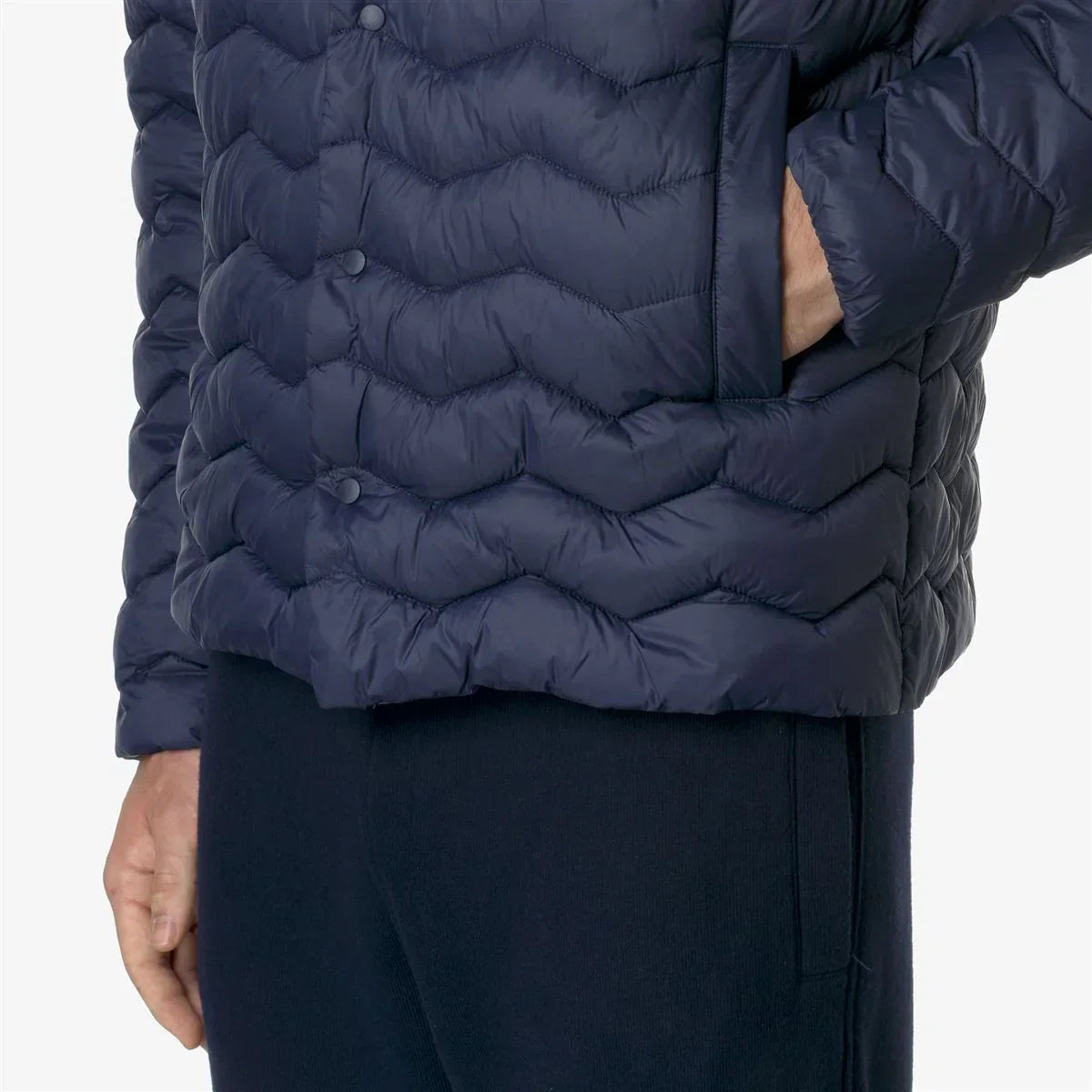 BRUNO QUILTED WARM BLUE DEPTH