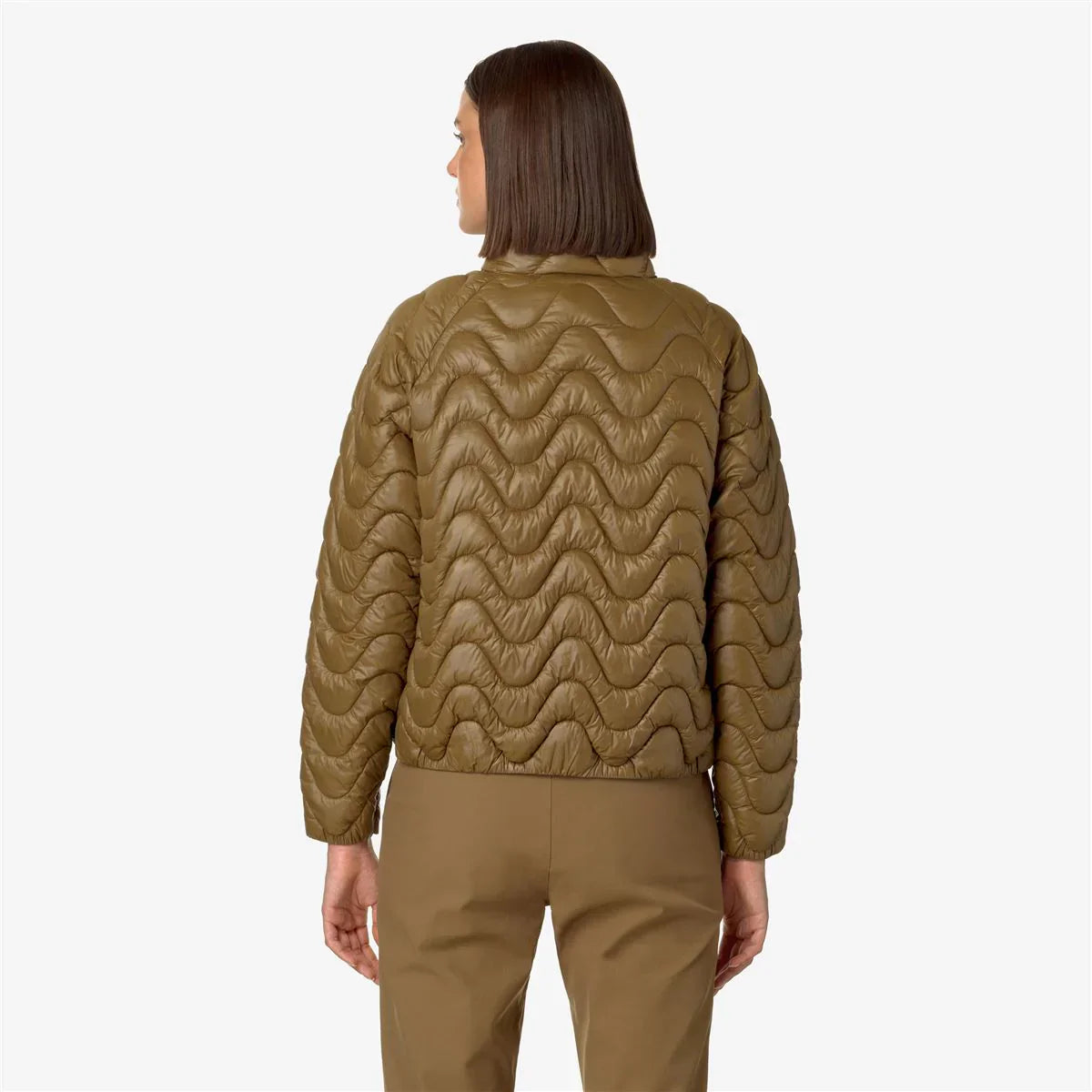 SOJENNE QUILTED WARM BROWN CORDA